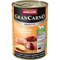 Bild von GranCarno Sensitiv Adult Reine Pute & Kartoffeln 6 x 400 g