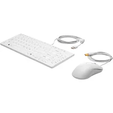 Bild USB Keyboard DE Set weiß (1VD81AA#ABD)