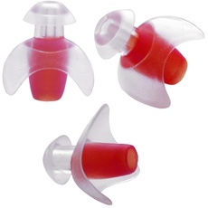 arena Unisex Schwimm Ohrenstöpsel Ergo zum Schutz des inneren/äußeren Gehörgangs vor Wassereintritt, Clear (10), One Size