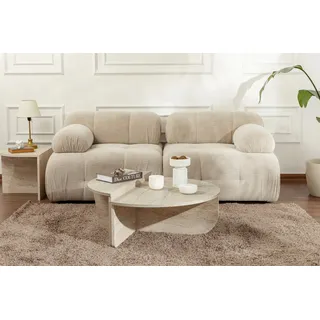Skye Decor Couchtisch 2-teilig Beige Spanplatte 60 x 30 cm