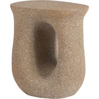 Woood "Moson aus Magnesiumoxid mit organischer Form B 42 x T 33 x H 45 cm", Spielerische Aussparung, Eigengewicht 5 kg, Tragkraft 20 kg,