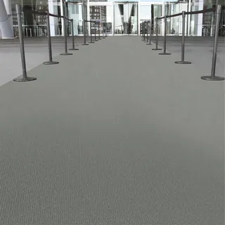 Premium Eventteppich, Messeteppich, Hochzeitsläufer, VIP-Teppich Hellgrau 740