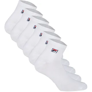 Fila Sneakersocken 6er Pack Weiß 43-46