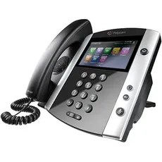 Poly VVX 601 Skype for Business, Telefon, Schwarz