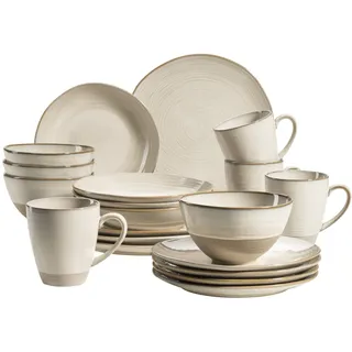 Mäser Nottingham Kombiservice 20-tlg. für 4 Personen beige