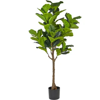 Beliani Kunstpflanze Fig Tree 162 cm