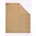 Porto Decke 150x200 cm – Baumwollmix weich, warm & waschbar, Kuscheldecke cognac einfarbig