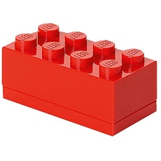 Bild RC40121730 Lego Mini 8, rot, Lunch-Box