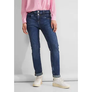 STREET ONE Damen, Slim Jeans / blau - 29