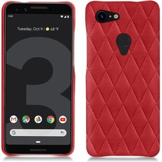 Noreve Lederschutzhülle (Google Pixel 3), Smartphone Hülle, Rot
