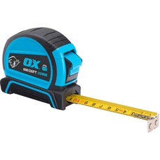 OX Tools Dual Auto Sperren-Maßband - 8m