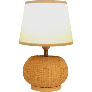 Fine Asianliving Bambus Webbing Tischlampe Natürlich Handgefertigt - Aspen D26xH37cm