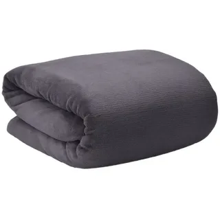 Beautissu Aurelia Decke Anthrazit