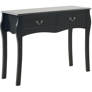 Beliani Klawock Konsolentisch 100x75x35 schwarz