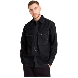 G-Star Dakota Slim Denim Hemd - Schwarz - Herren - L