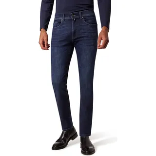 Pierre Cardin - Herren Jeans, Lyon (C7 34510.8054), Farbe:dark blue used mustache (6816), Größe:W34, Länge:L32 - Blau