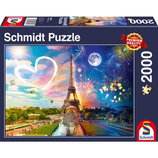 Schmidt Spiele Paris, Tag und Nacht 2000 Teile