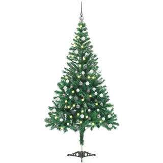 Künstlicher Weihnachtsbaum Beleuchtung Kugeln 120cm 230 Zweige - Grün