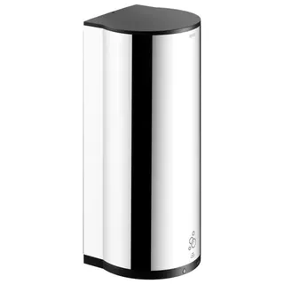 KEUCO PLAN Sensor-Seifenspender für Flüssigseife, LED-Füllstandanzeige, 1100ml, 14986010037, Farbe: verchromt / schwarz