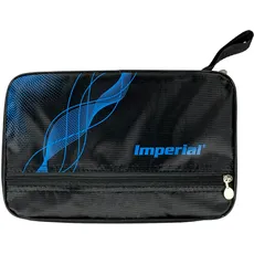 Imperial Tischtennis Schlägerhülle ITT-1 | Einzelschlägerhülle mit separater Fronttasche für Zubehör