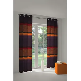 Wirth Vorhang »Maribor« Ösen 1 Stk. tlg., lila