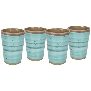 Bo-Camp Becher 0,4 l Aqua 4 St.