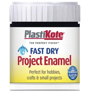 PlastiKote 440.0000002.067 Schnell Trocken Emaille Farbe B2 Flasche Schwarz Matt