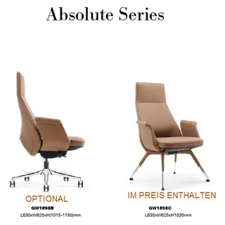 Besprechungs Konferenztische Design Luxus Büro Möbel Meeting 7tlg. 6x Sessel - Braun