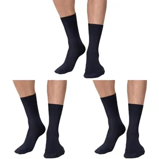 Nur Die Bambus Thermo Socke dicke warme weiche Wintersocke Thermosocke atmungsaktiv Herren, maritim, 39-42