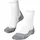 RU4 Damen Socken 1 Paar Weiß/Grau 37-38