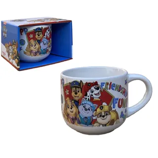 Keramikbecher, Paw Patrol, Jumbo-Becher, groß, 380 ml, in Box