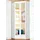 Eckschrank Bilbao 54 x 193 x 54 cm Weiß