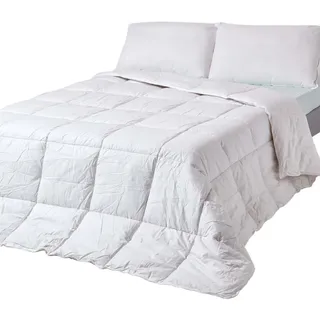 Homescapes Sommerdecke 155/220 cm, Seiden-Mischung , Textil , Füllung: Polyester , Rechteckig , 155x220 cm , Oeko-Tex® , Heimtextilien, Kopfpolster & Bettdecken, Bettdecken, Sommerdecken