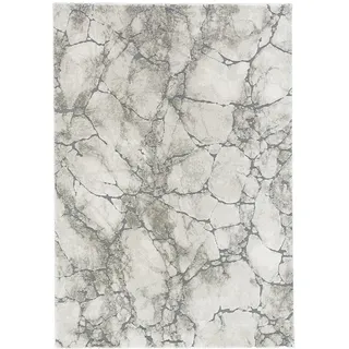 Pergamon Venezia Luxus Designer Teppich Marmor Opitk , Grau , Textil , 120x170 cm , Teppiche und Böden, Teppiche