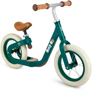 Hape Lauflernrad, grün mit stabilem Kork Sitz und Griffen