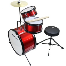 Clifton Kinderschlagzeug »Junior Drum, rot«, schwarz