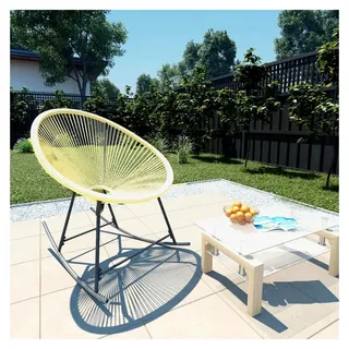 Outdoor Acapulco Stuhl Poly Rattan Beige - Beige