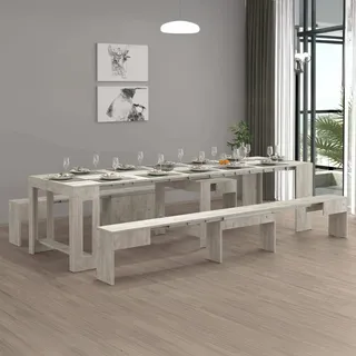 Dmora Eric Konsolentisch 66 x 25 x 45 cm grau