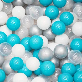 LittleTom Bällebad-Bälle, Türkis, Kunststoff, Rund, 5.5x5.5x5.5 cm, Spielzeug, Kinderspielzeug, Sonstiges Spielzeug