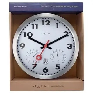 Nextime Clematis 35,00 cm 4307ST silber