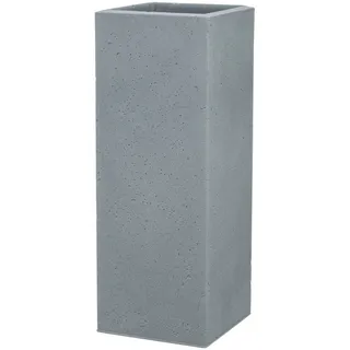 Scheurich C-Cube High 26 x 26 x 70 cm Stony Grey