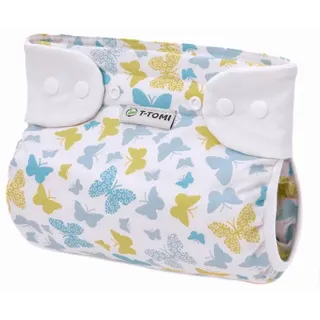 T-Tomi Orthopädisches Spreizh√∂schen für breites Wickeln - druckkn√∂pfe Butterflies (3-6 kg) 1 St