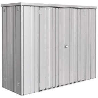 Geräteschrank 230 2,27 x 0,83 x 1,83 m silber-metallic