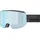 lace Attract stylische verspiegelte Skibrille mit Magnetwechselscheibentechnologie und Anti-Fog-Beschichtung für Damen und Herren black/ice-green