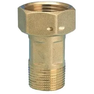 Pettinaroli Complete brass water meter connection union 11/4x1
