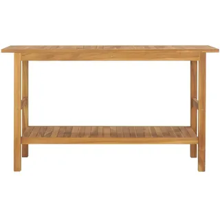 vidaXL Waschtisch Massivholz Teak 132x45x75cm - Braun