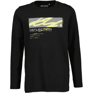 blue seven Langarmshirt, schwarz