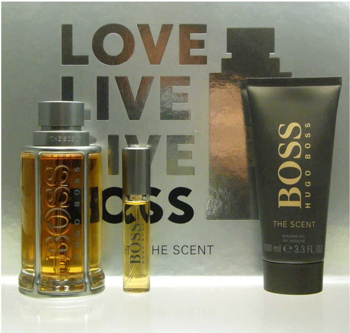 Bild von The Scent Eau de Toilette 100 ml + Eau de Toilette 10 ml + Shower Gel 100 ml Geschenkset