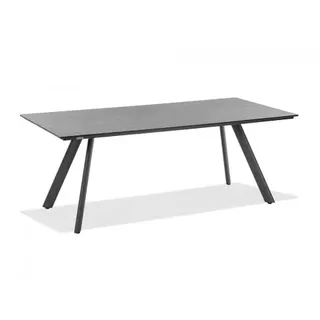 Niehoff Gartentisch 180 x 95 x 76 cm Grau