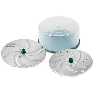 Genius Nicer Dicer Pegasus Gemüsereibe 4-tlg. Silber